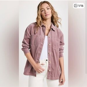 Madewell Corduroy Kentwood Oversized Shirt Jacket